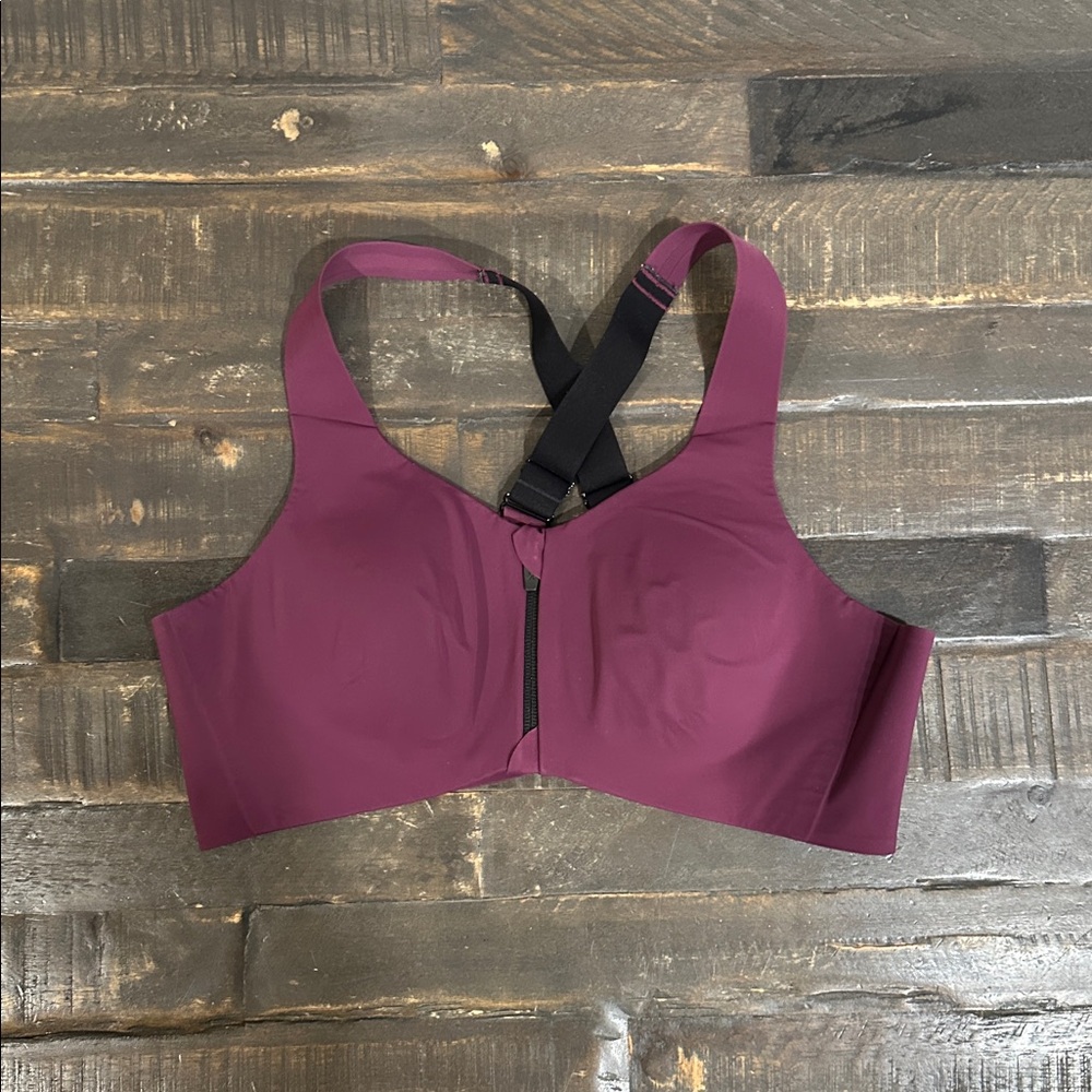 Knix Catalyst Black High Support Athletic Adjustable Sports Bra 7+